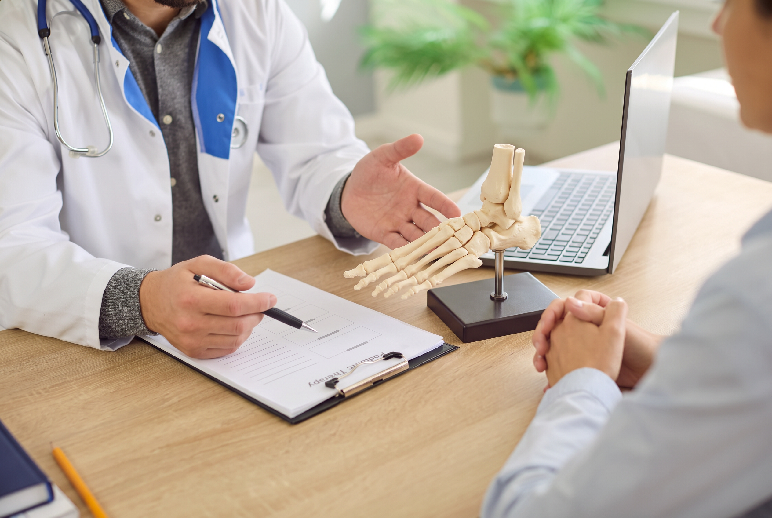Initial Consultation with Treatment provided at home by a qualified foot health practitioner in Hertfordshire